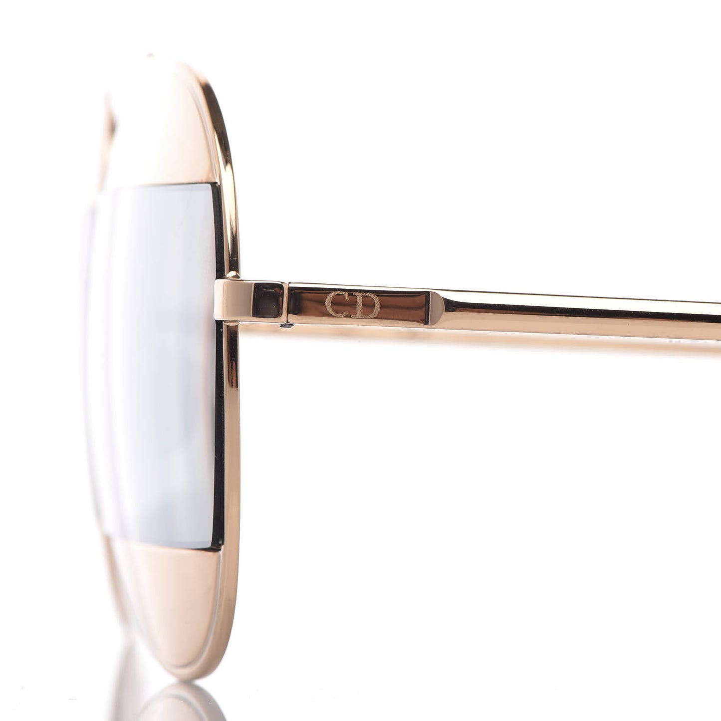 Split 1 Aviator Sunglasses Gold