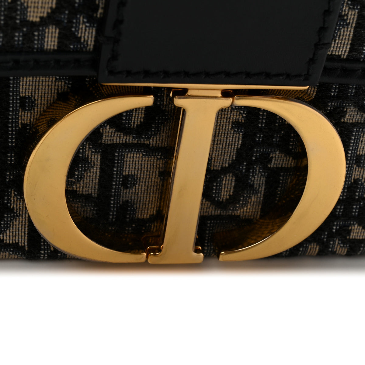 Christian Dior Oblique 30 Montaigne Box Bag Blue 21 of 24