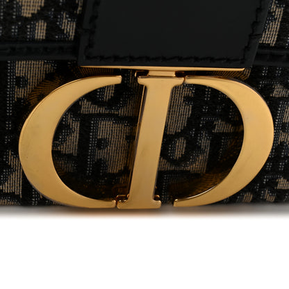 Christian Dior Oblique 30 Montaigne Box Bag Blue 21 of 24