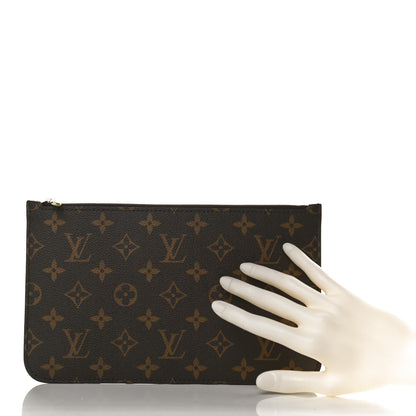 Louis Vuitton Monogram Neverfull MM GM Pochette 2 of 7