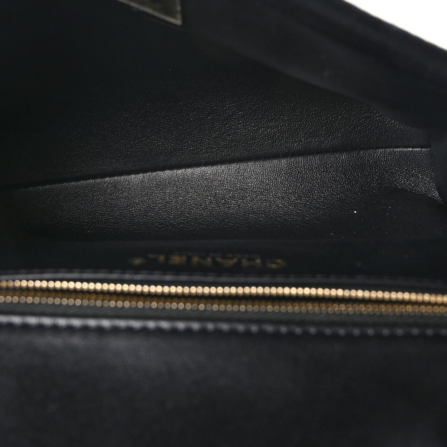 Chanel Shearling Checkered Flap Bag Black White 5 of 11