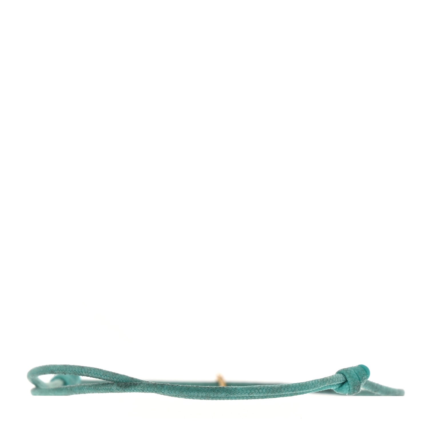 Tiffany 18K Yellow Gold Return to Tiffany Cord Bracelet Blue 2 of 3