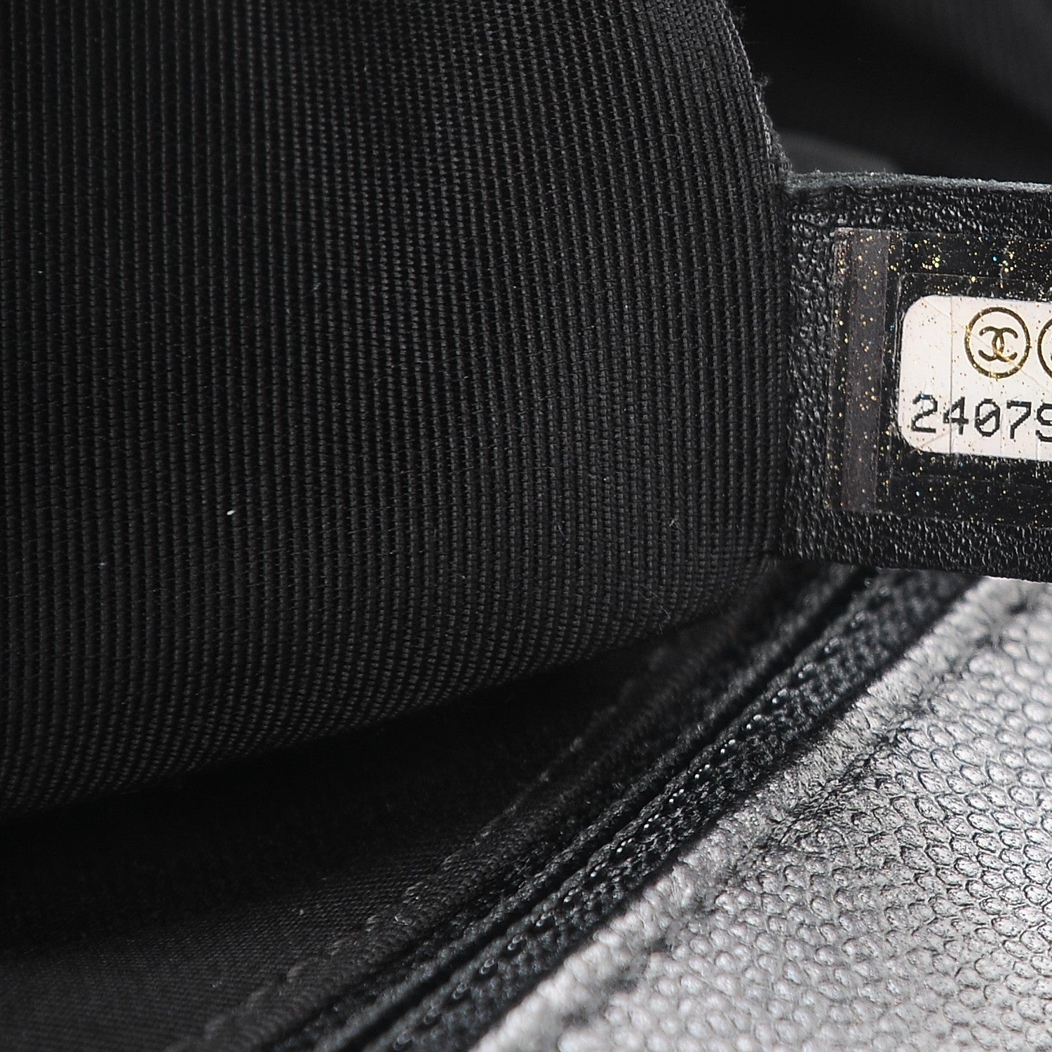 Chanel Caviar Quilted New Medium Boy Flap So Black 7 of 8
