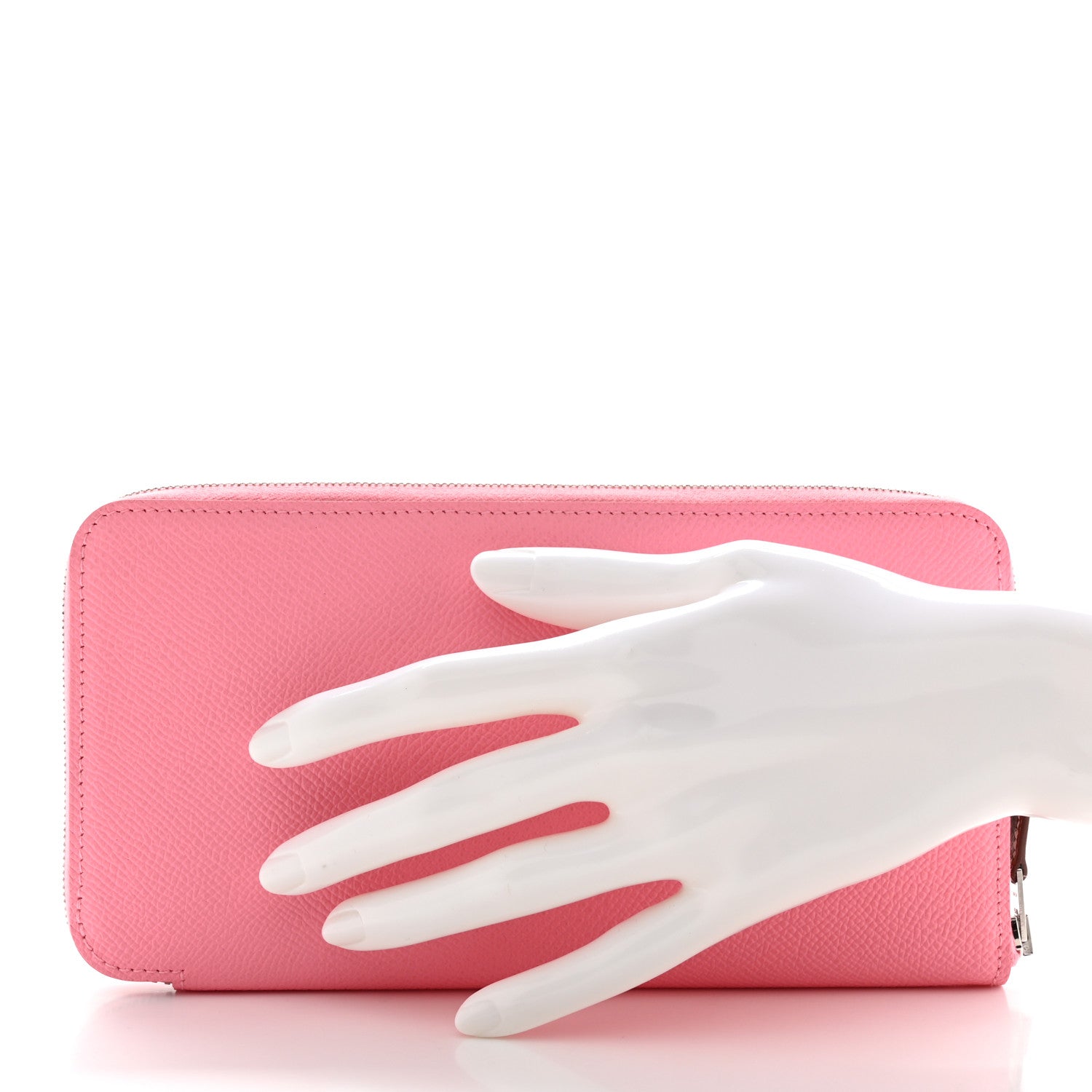 Hermes Epsom Silk'In Wallet Rose Confetti 2 of 8