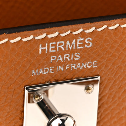 Hermes Epsom Kelly Sellier 25 Toffee 5 of 11