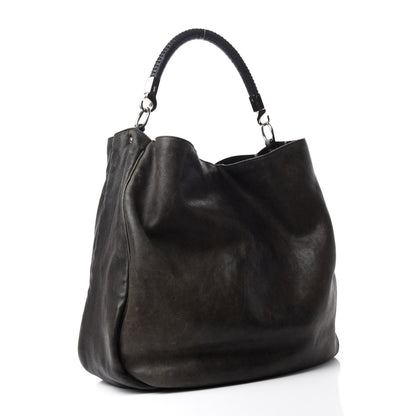 Saint Laurent Sheepskin Large Roady Hobo Black 3 of 11