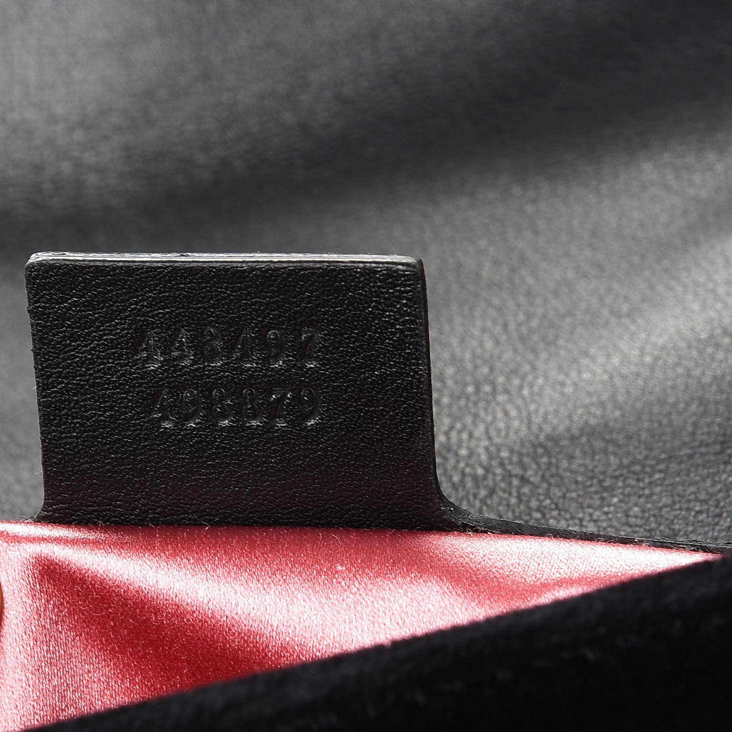 Gucci Velvet Matelasse Marquise Crystals Embroidered Small GG Marmont Shoulder Bag Black 7 of 7