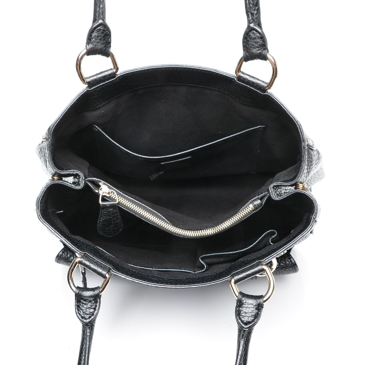 Hertiage Grain Medium Chadwich Tote Black