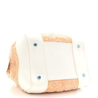 Louis Vuitton Monogram Bouclettes Speedy Round Rose 4 of 10