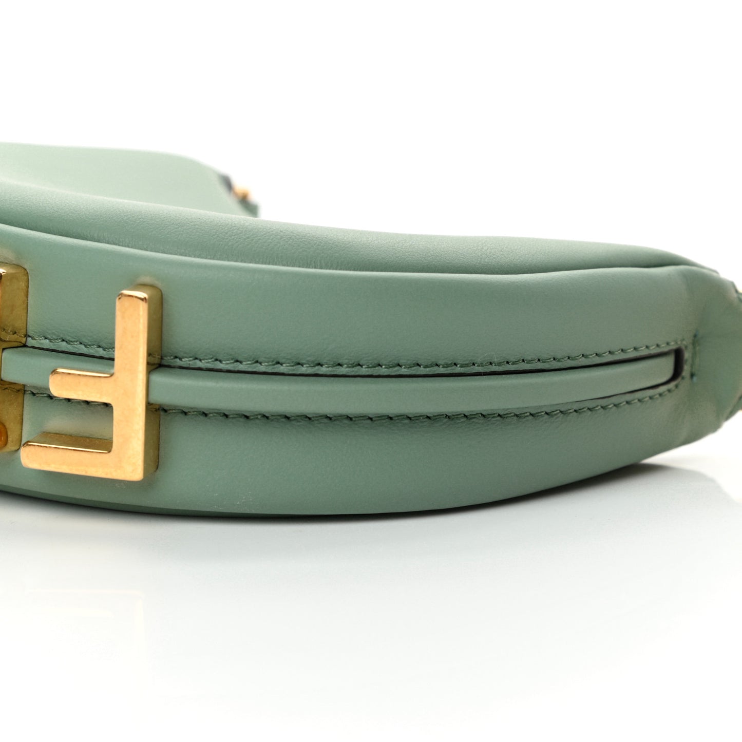 Vitello Grace New Matte Nano Fendigraphy Hobo Charm Menta