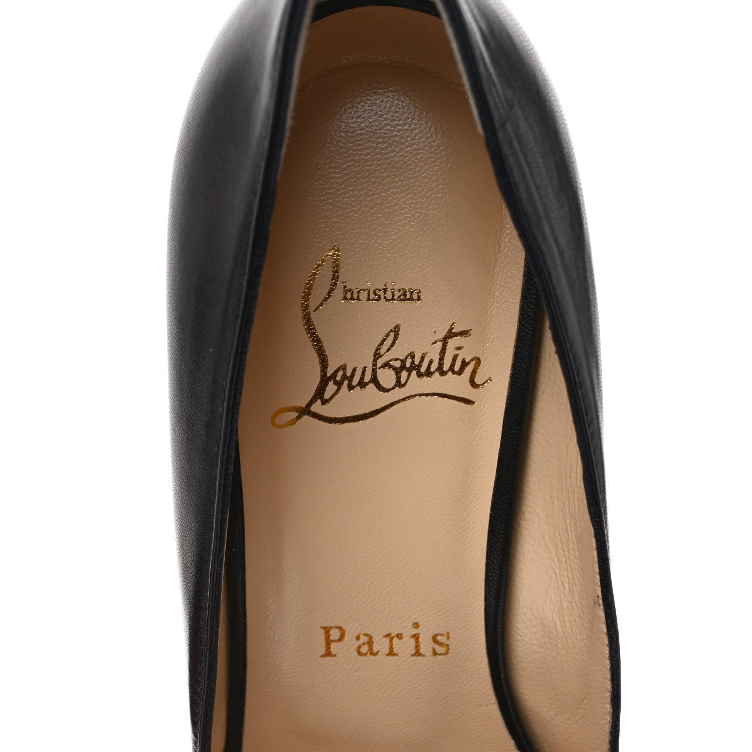 Christian Louboutin Nappa Lady Gres 80 Pumps 36.5 Black 5 of 7
