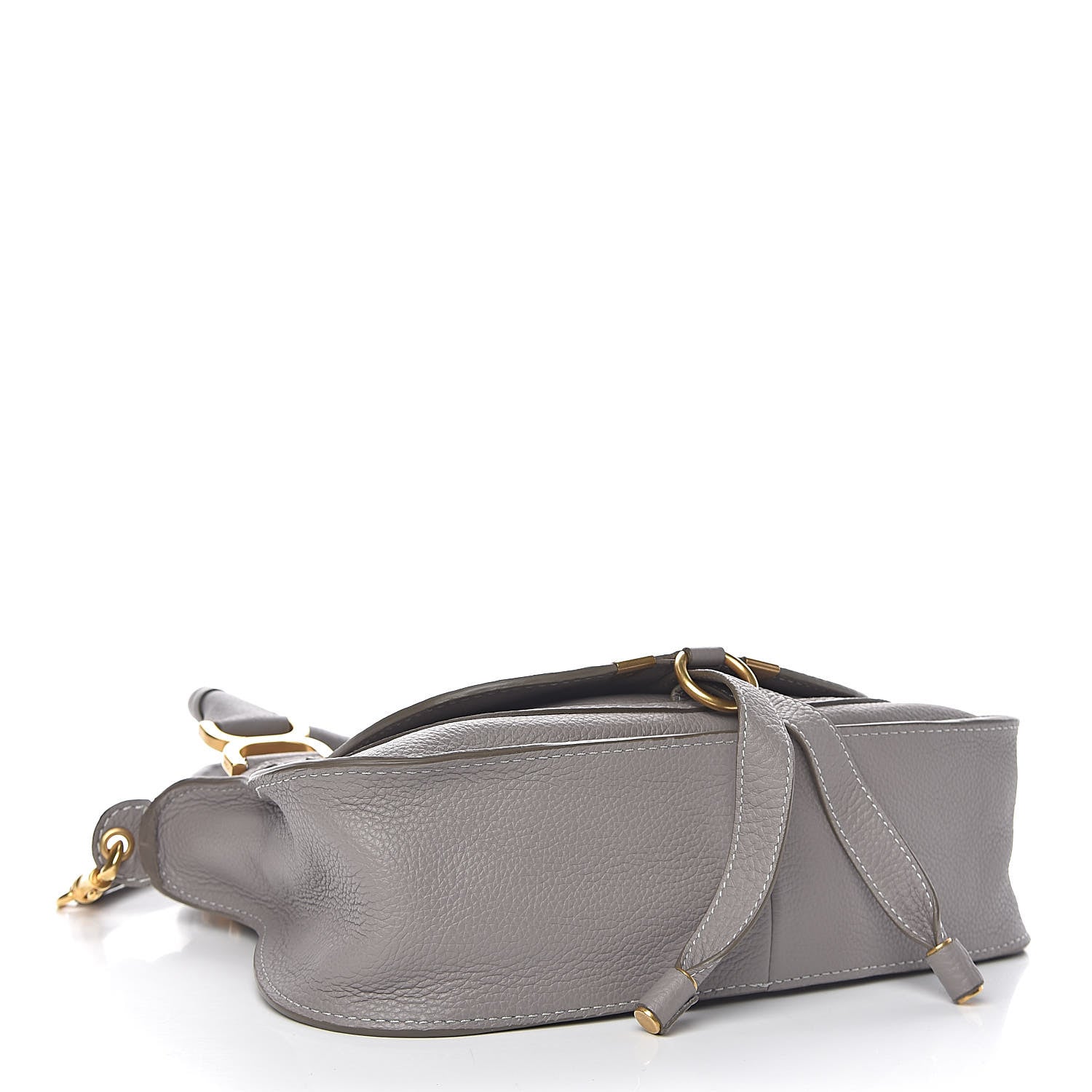 Chloe Calfskin Small Marcie Satchel Cashmere Grey 5 of 12