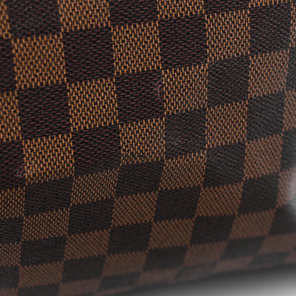 Louis Vuitton Damier Ebene Keepall Bandouliere 55 17 of 19