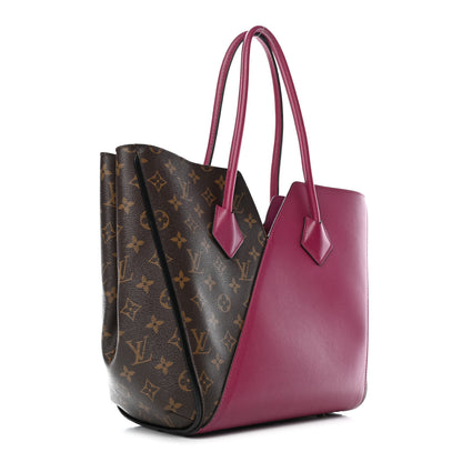 Louis Vuitton Calfskin Monogram Kimono Tote Grape 2 of 6