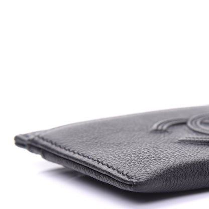 Chanel Calfskin CC Card Holder Black 6 of 9