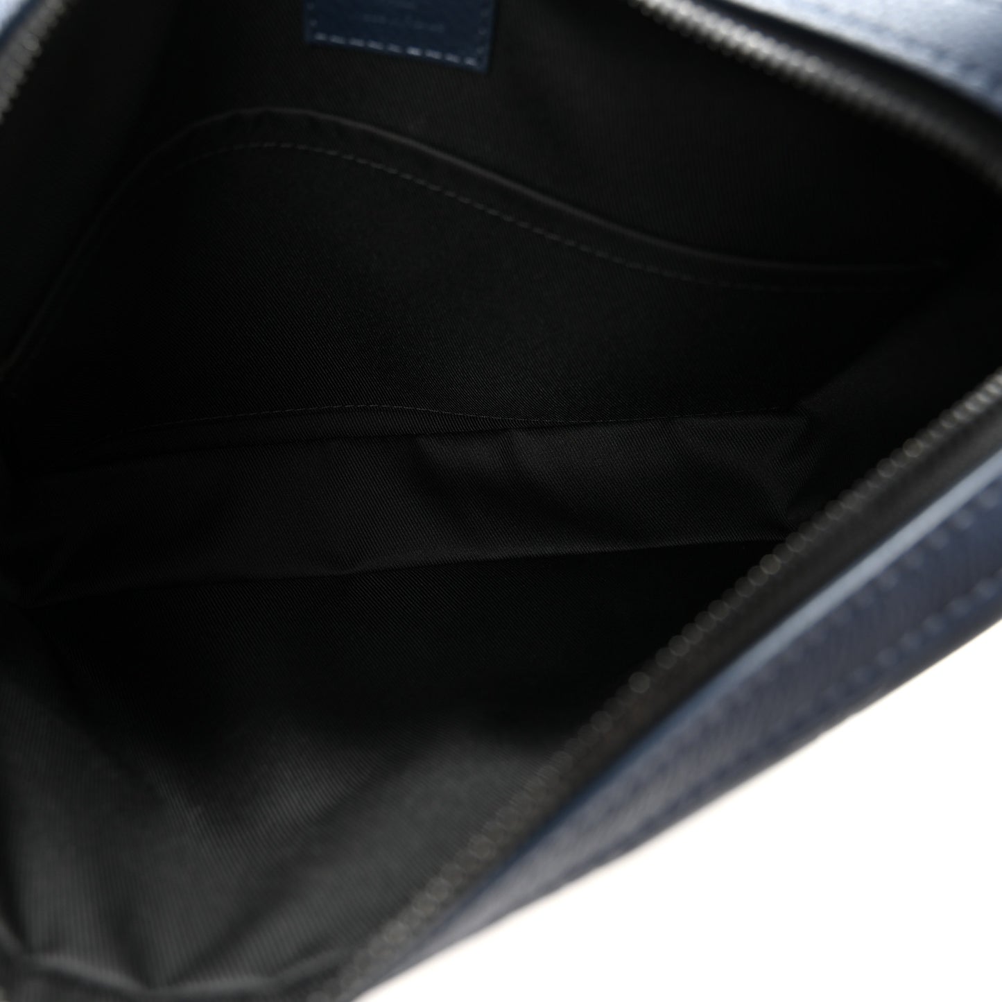 Calfskin Monogram Shadow Trio Messenger Navy