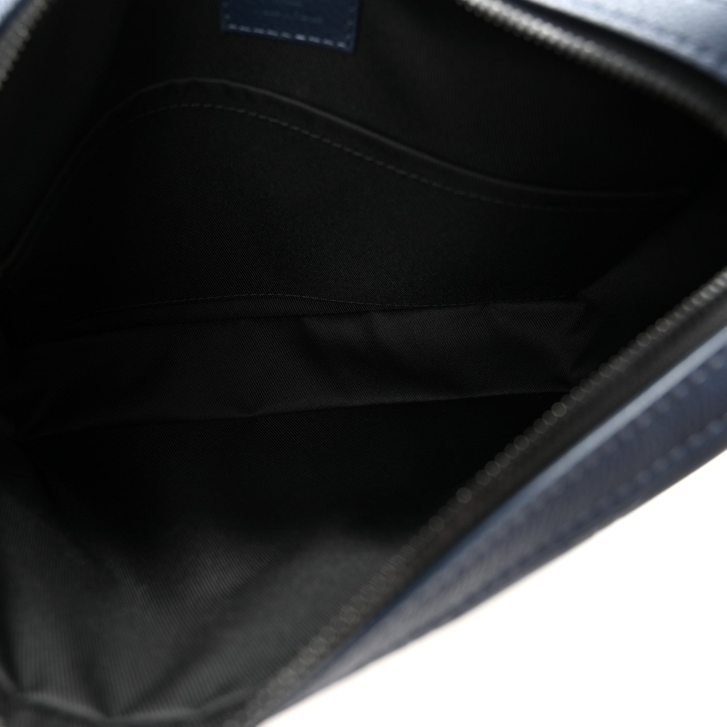 Louis Vuitton Calfskin Monogram Shadow Trio Messenger Navy 5 of 9