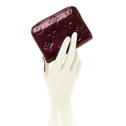 Louis Vuitton Vernis Zippy Coin Purse Wallet Rouge Fauviste 2 of 12