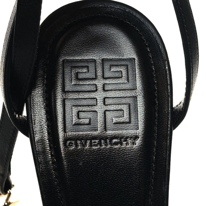 Givenchy Smooth Nappa G Cube 105mm Sandals 38 Black 7 of 10
