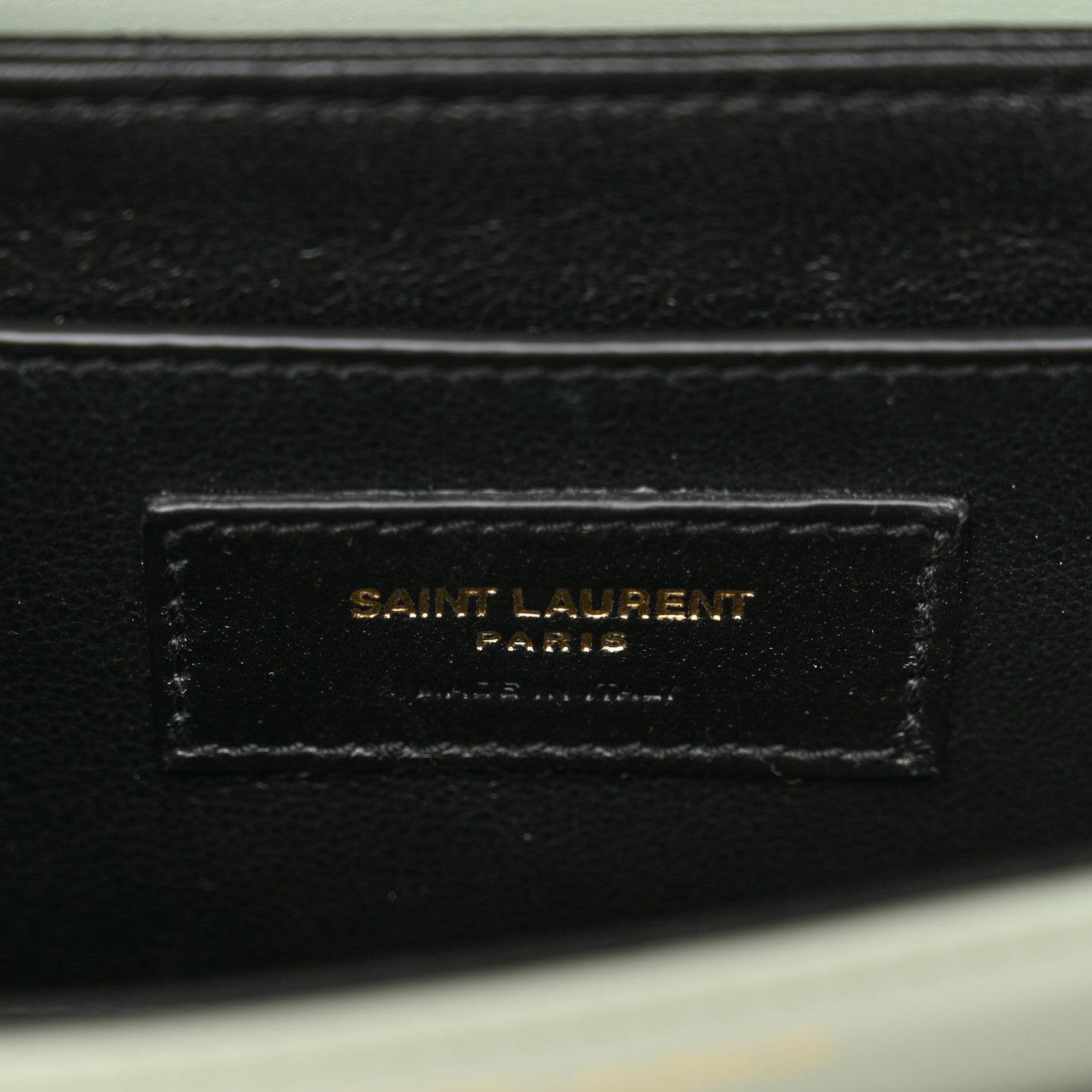 Saint Laurent Smooth Calfskin Small Solferino Satchel Acqua 6 of 12
