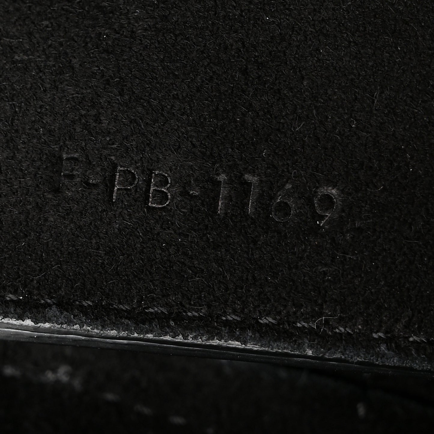 Grained Calfskin Micro Belt Bag Black