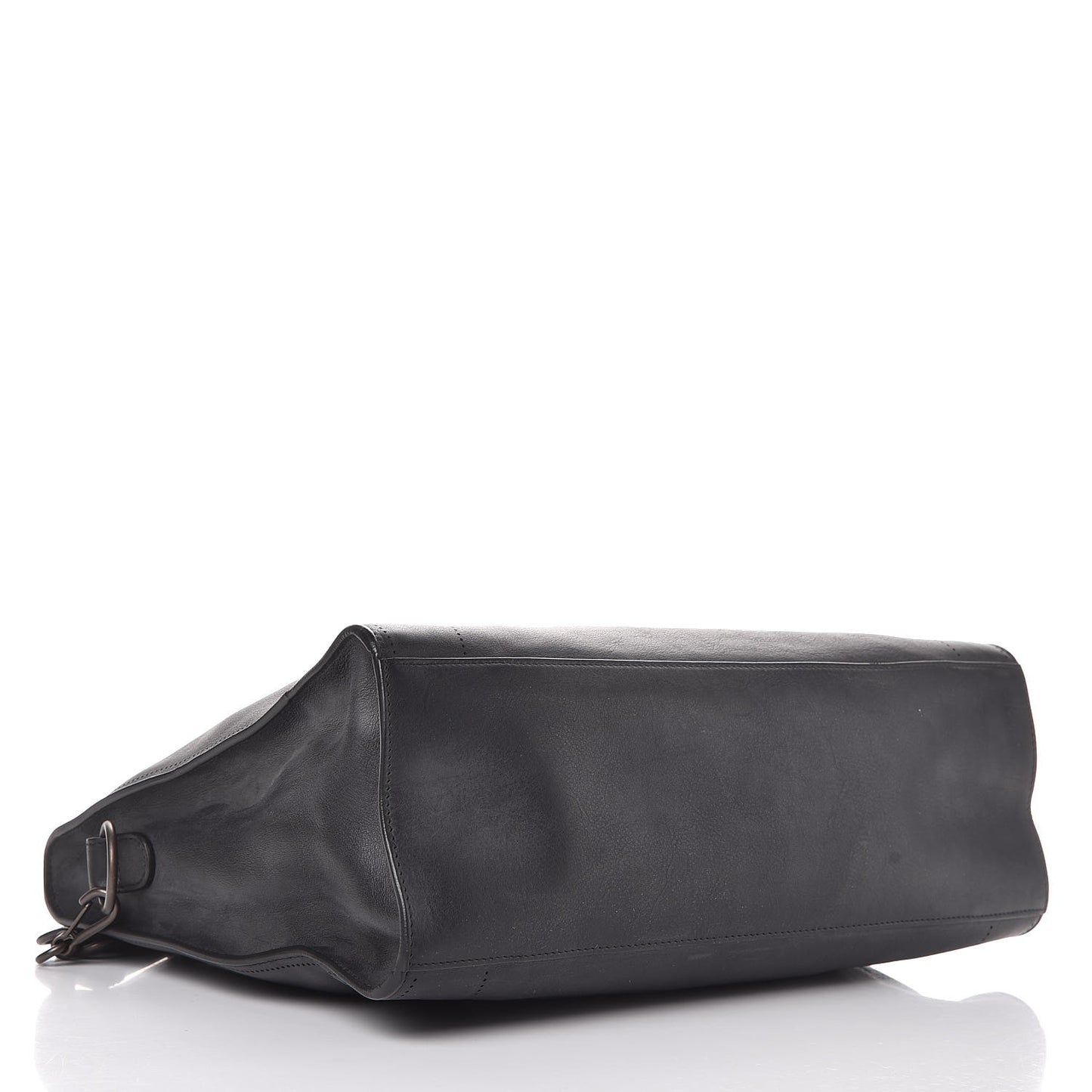 Veau Soyeux Perforated Blackout Hardware City Black
