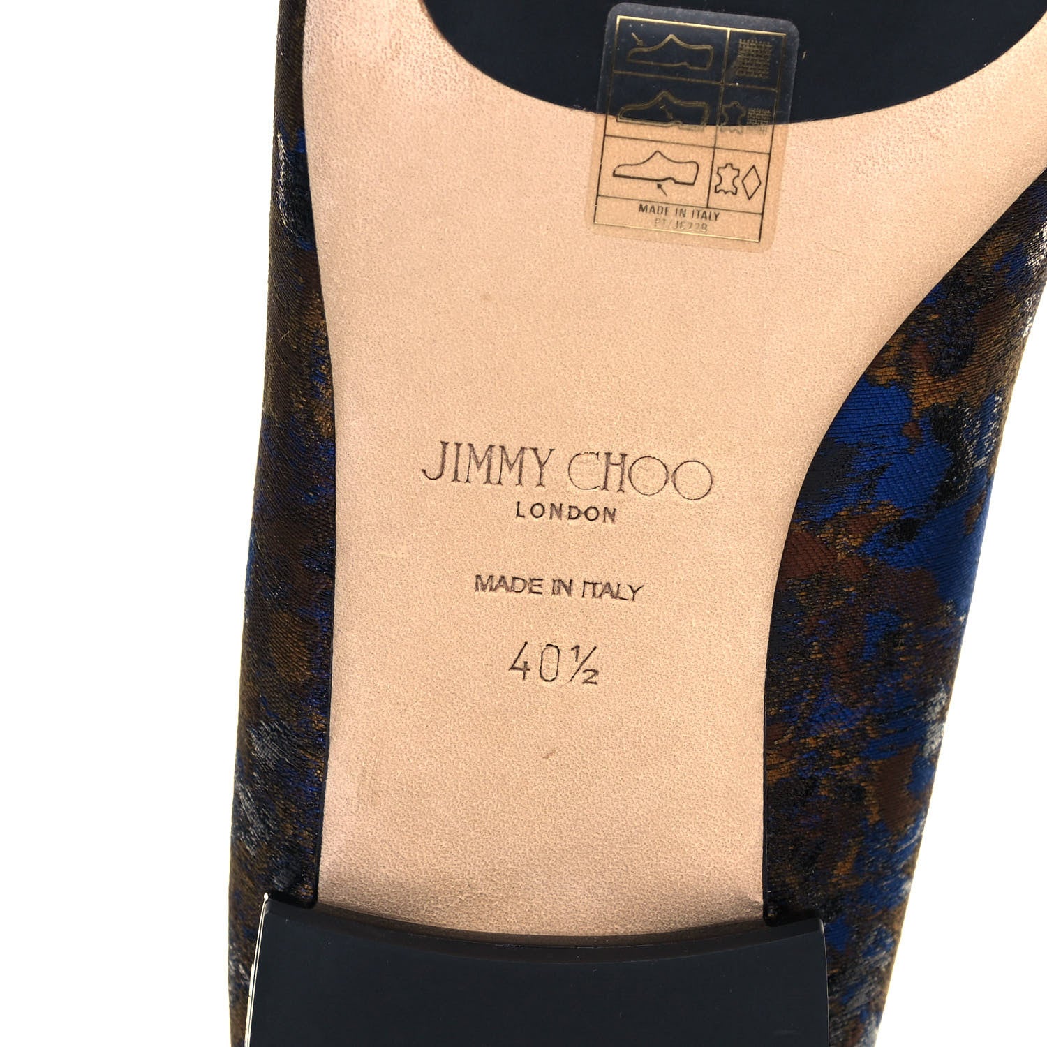 Jimmy Choo Jaida Flat Loafer 40.5 Blue 6 of 8