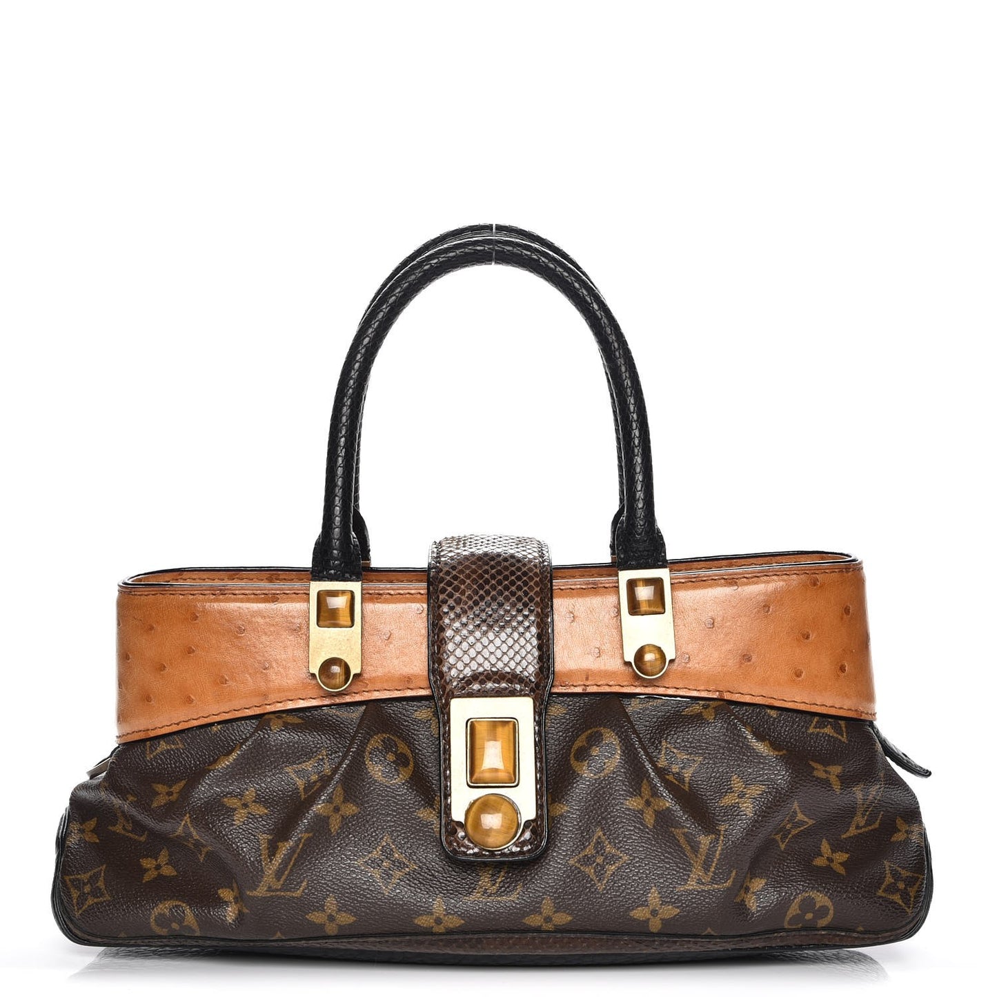 Monogram Ostrich Macha Waltz