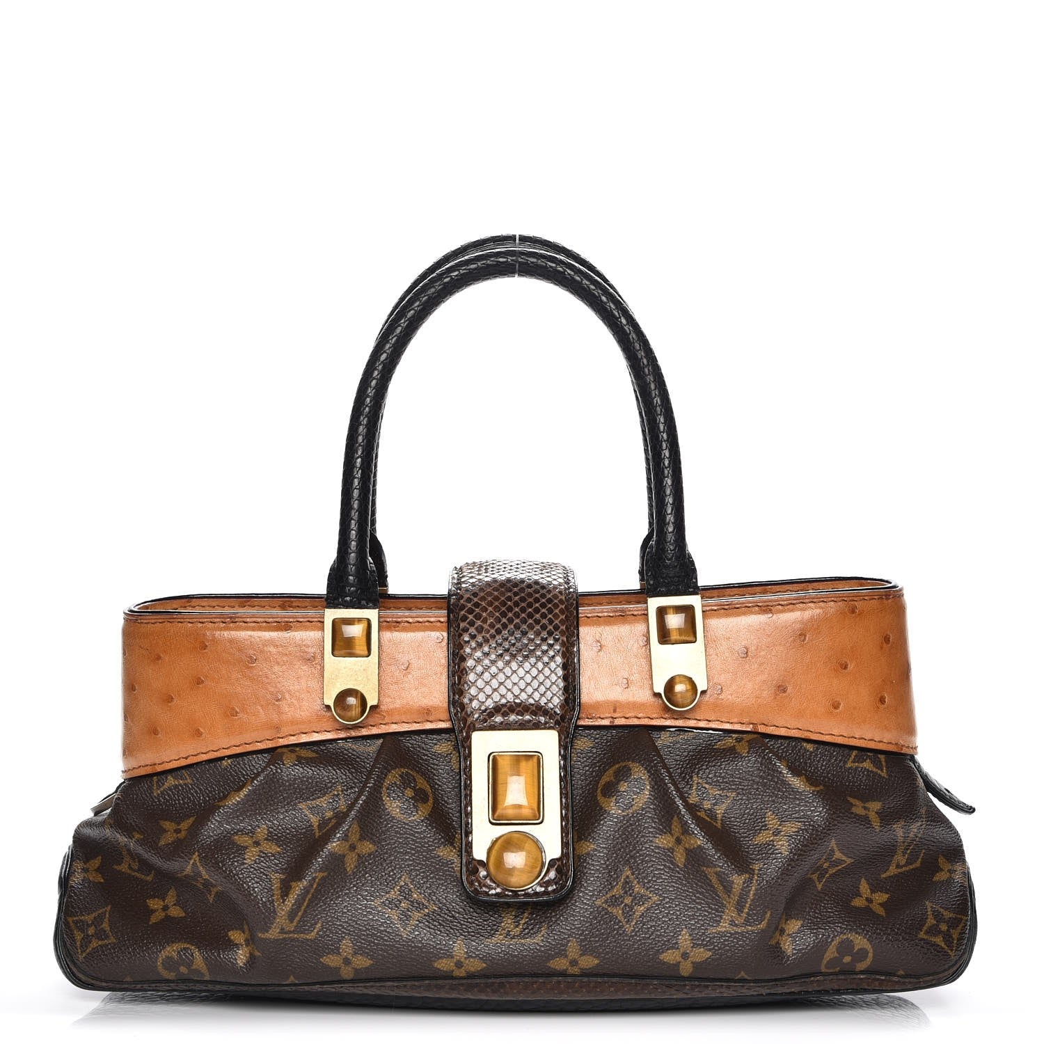 Louis Vuitton Monogram Ostrich Macha Waltz 1 of 7