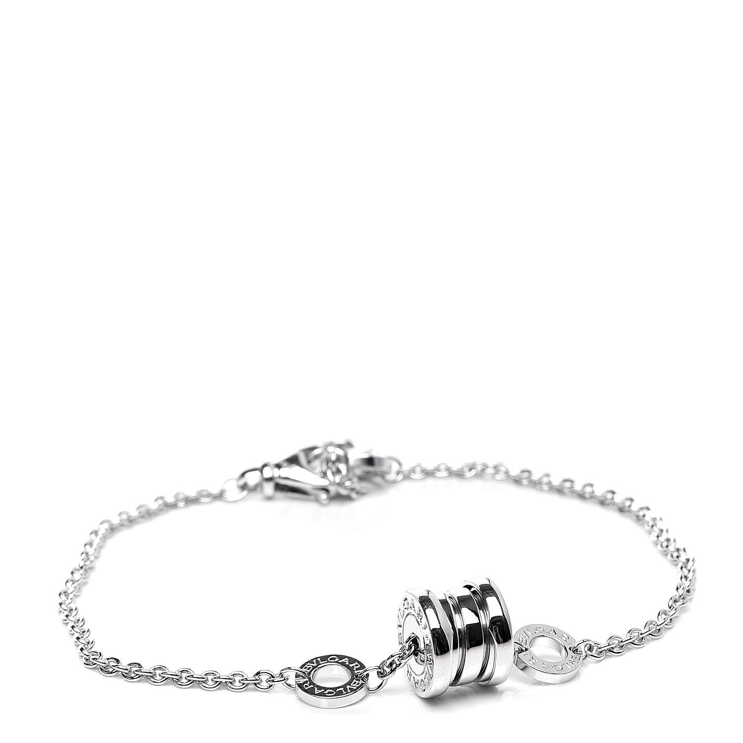 Bulgari 18K White Gold B.Zero1 Bracelet 1 of 5