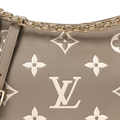 Louis Vuitton Empreinte Monogram Giant Loop Hobo Dove Gray Cream 8 of 10