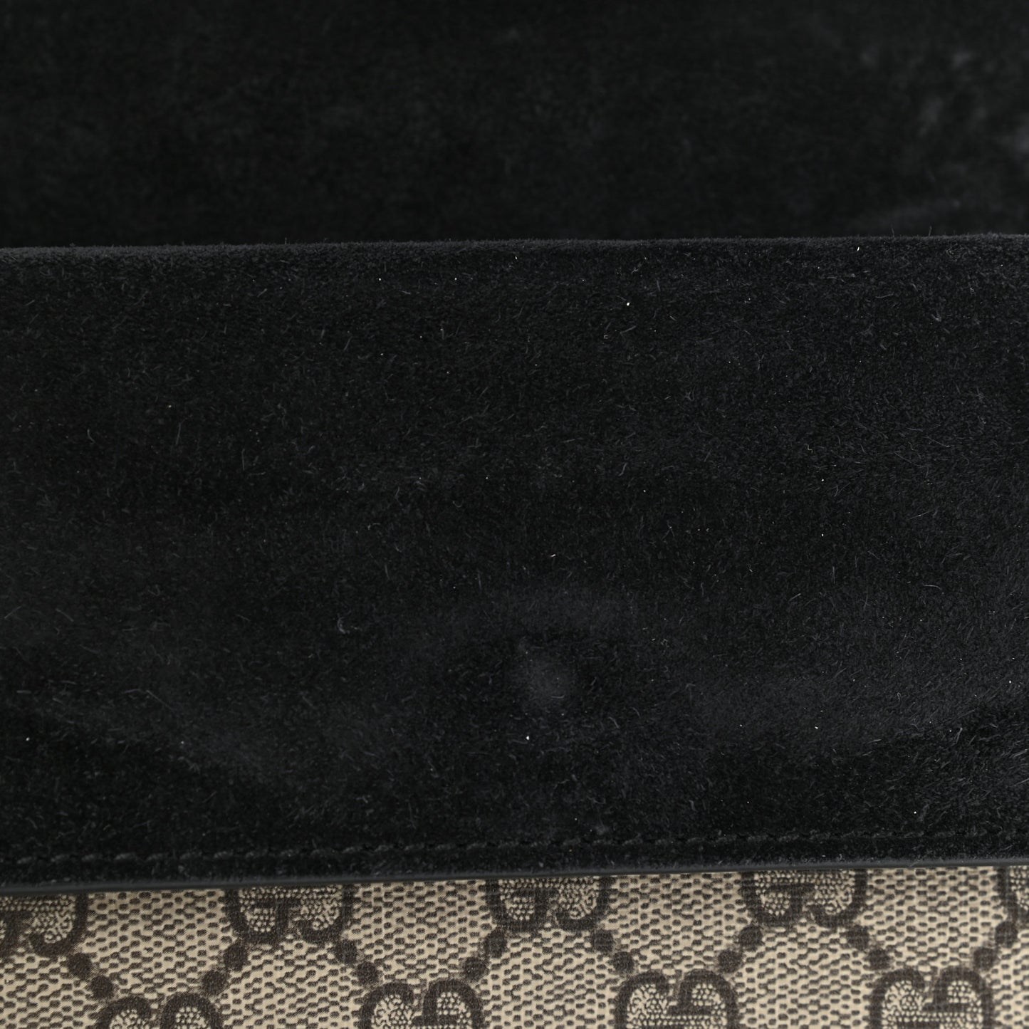 GG Supreme Monogram Mini Dionysus Shoulder Bag Black