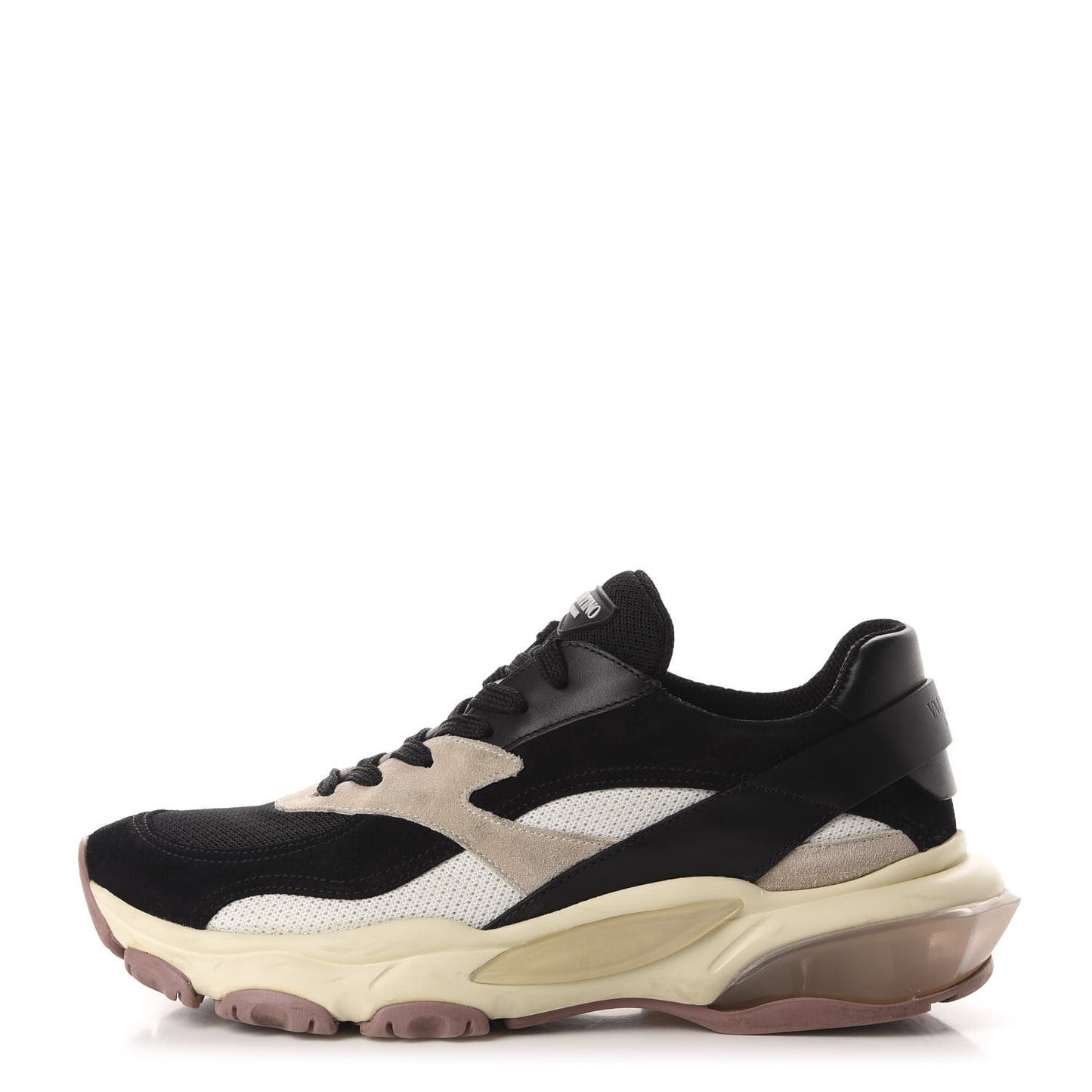 Calfskin Sprayed Womens Bounce Sneakers 40 Multicolor