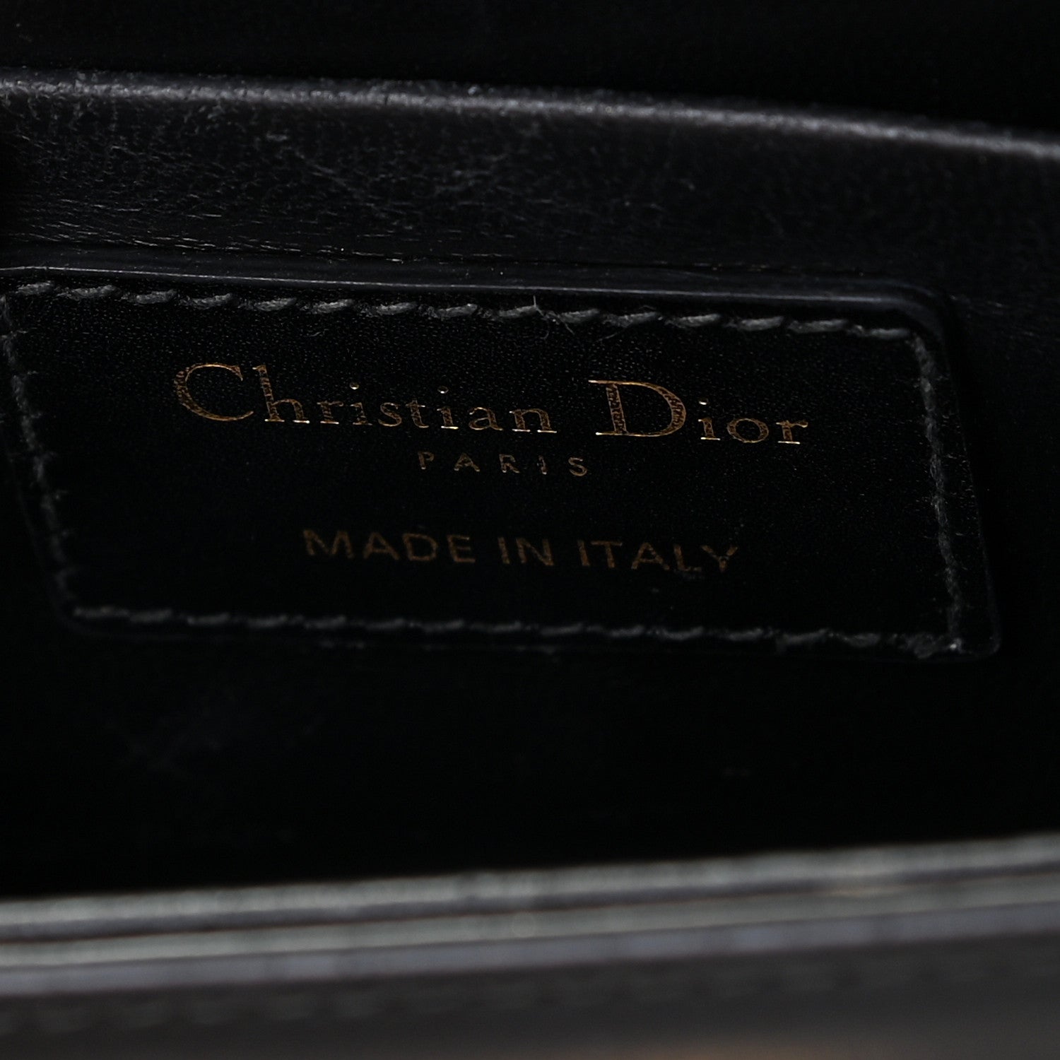 Christian Dior Box Calfskin 30 Montaigne Box Bag Black 10 of 11