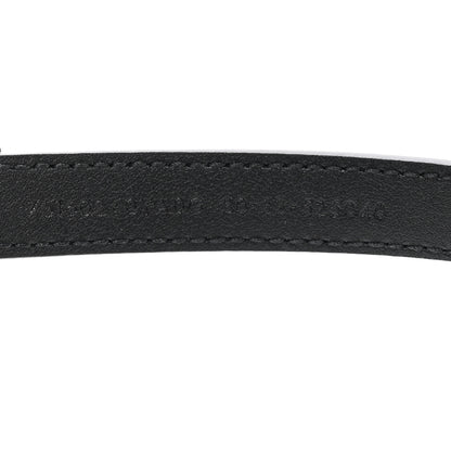 Gucci Plutone Calfskin Gucci Buckle 20mm Thin Belt 80 32 Black 4 of 6