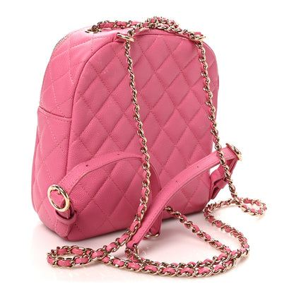 Chanel Caviar Quilted Small CC Day Backpack Pink 2 of 10