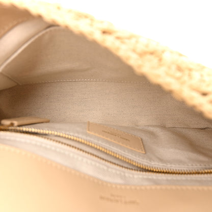 Saint Laurent Raffia Monogram Medium Jamie Natural Avorio 5 of 11