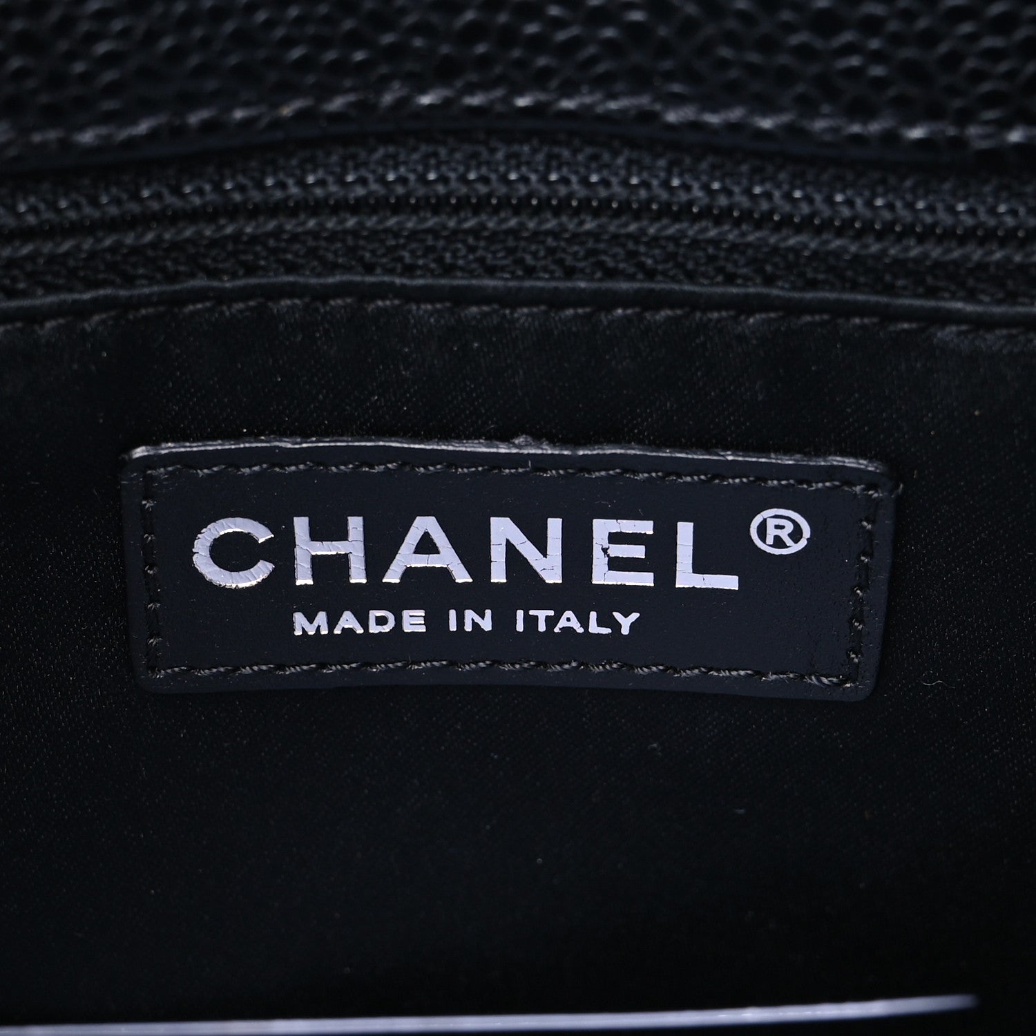 Chanel Caviar Quilted Grand Shopping Tote GST Black 6 of 9