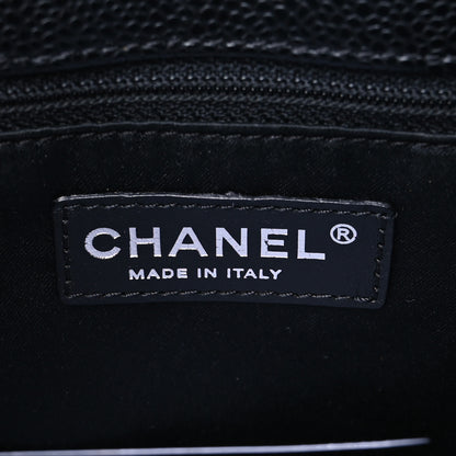Chanel Caviar Quilted Grand Shopping Tote GST Black 6 of 9