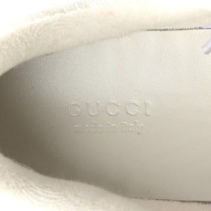 Gucci GG Monogram Web Screener Sneakers 35.5 White Grey Pink 7 of 10