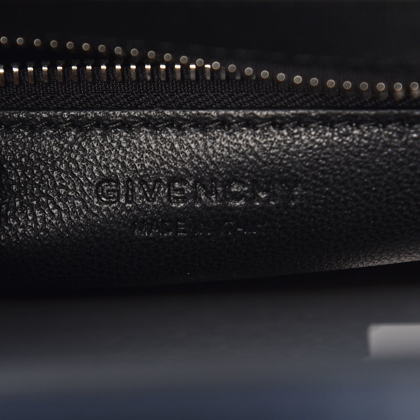 Calfskin Small Horizon Satchel Navy