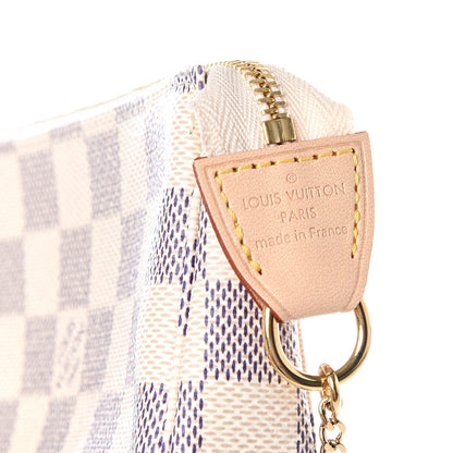 Louis Vuitton Damier Azur Mini Pochette Accessories 5 of 7