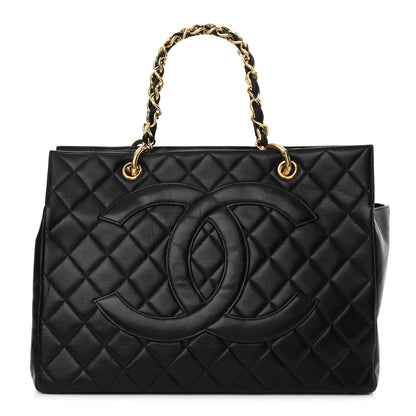 Chanel Lambskin Quilted Timeless CC Tote Black 1 of 19