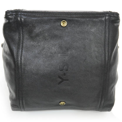 Saint Laurent Leather Medium Downtown Tote Black 4 of 9
