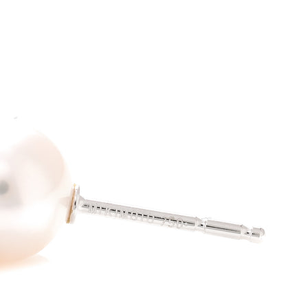 Mikimoto 18K White Gold Akoya Pearl 7.5-8mm Stud Earrings 4 of 5