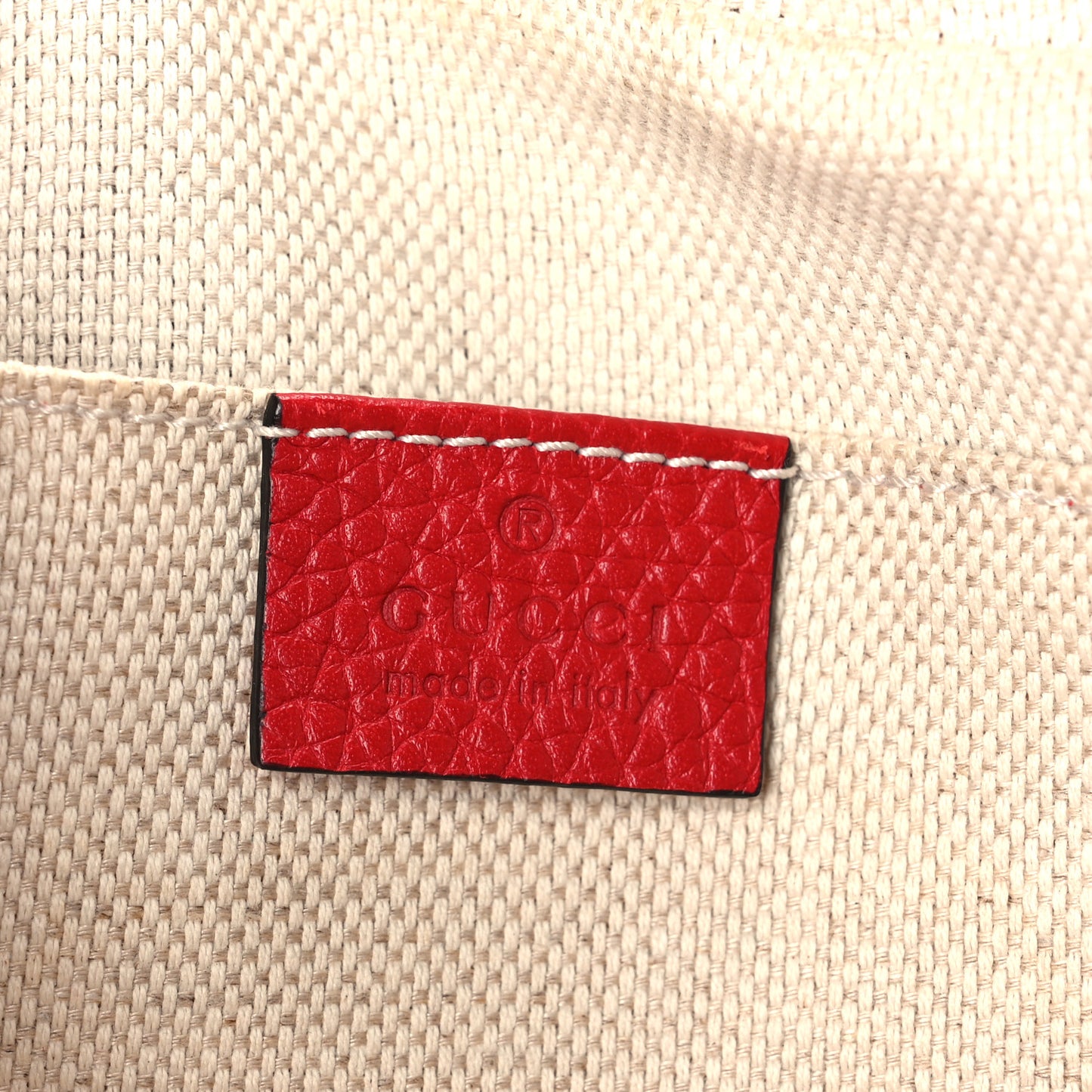 Pebbled Calfskin Small Soho Disco Bag Tabasco Red