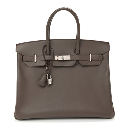 Hermes Epsom Birkin 35 Etain 1 of 12