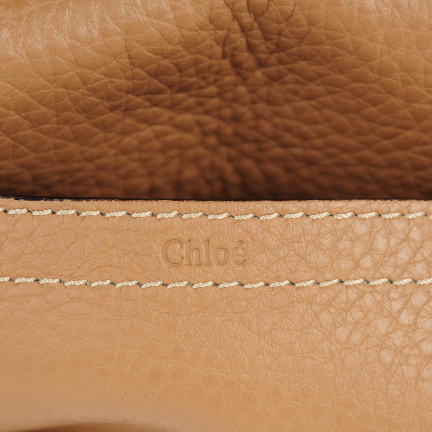 Calfskin Medium Marcie Round Crossbody Bag Nut