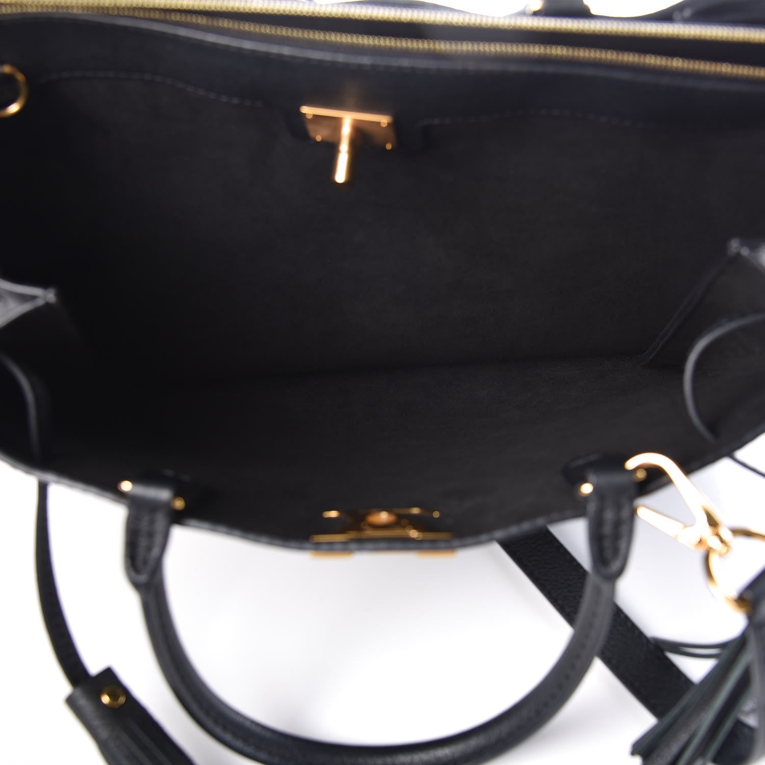 Louis Vuitton Calfskin Lockmeto Black 6 of 9