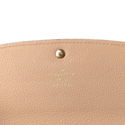 Louis Vuitton Empreinte Emilie Wallet Black Dune 6 of 7